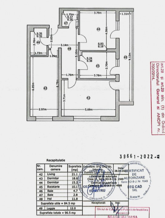 Unirii Mansion | 3 camere | 85mp | 2 locuri parcare