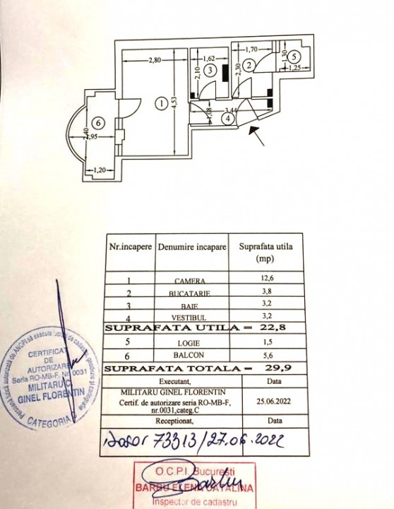 Garsoniera | Stadionul Rapid | Priveliste superba | Surse proprii/credit