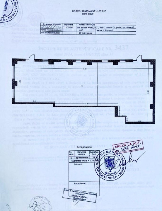 Spatiu comercial | Basarabia | Morarilor | 179.5mp