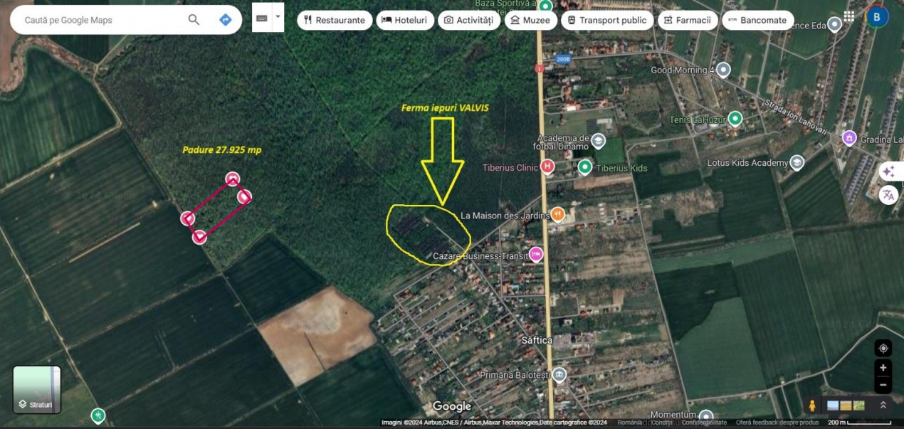 Oportunitate rară: Teren 28.000mp în Săftica-Balotești