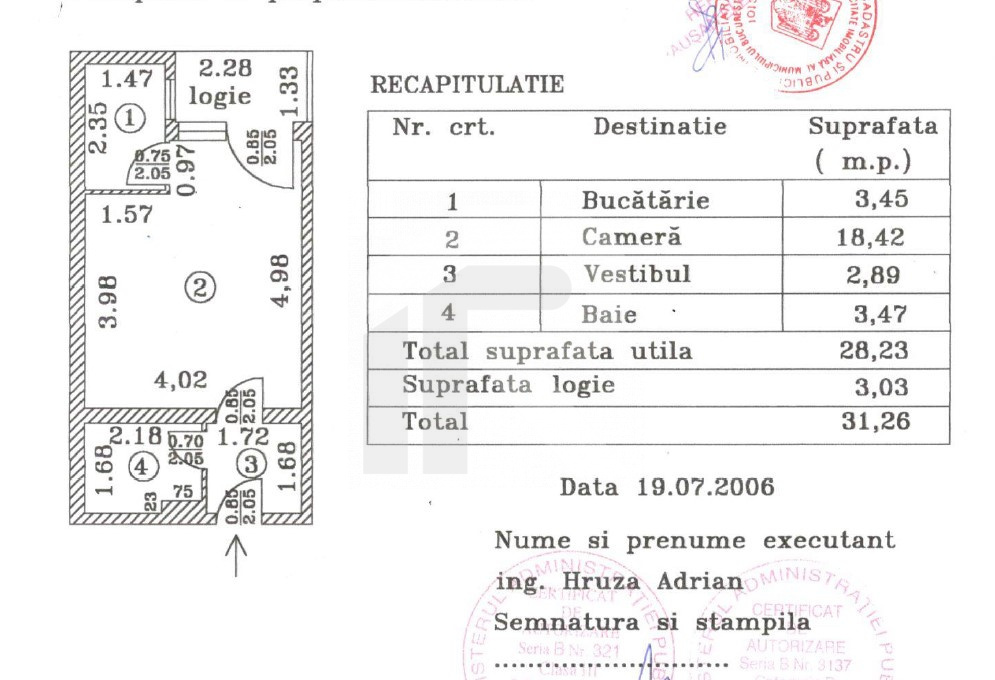 Garsoniera | Drumul Taberei | Bd. 1 Mai 22 | Renovata integral 