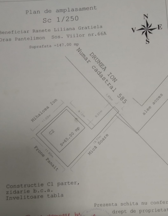 PANTELIMON, CASA P+M 130 MP, LOT 147 MP!