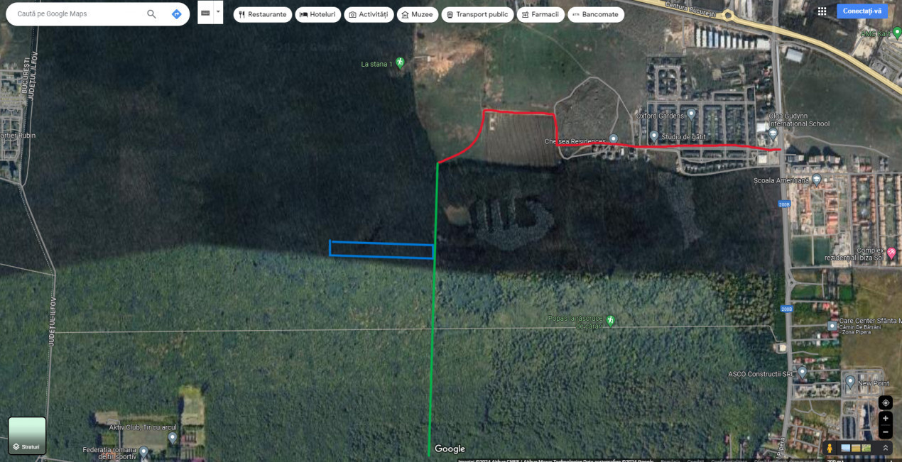 Refugiul tău verde lângă Băneasa – 2 hectare de pădure super locație