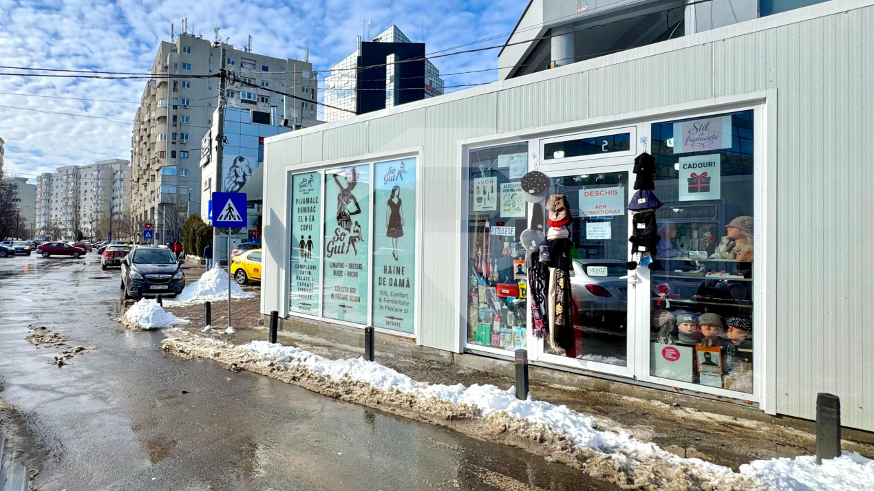 Spatiu comercial stradal | Piata Vitan | 14.4 mp | Vad pietonal | 2 vitrine