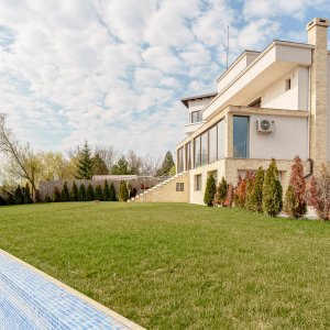 Casa Snagov Ghermanesti complet echipata cu deschidere 40m LAC SNAGOV