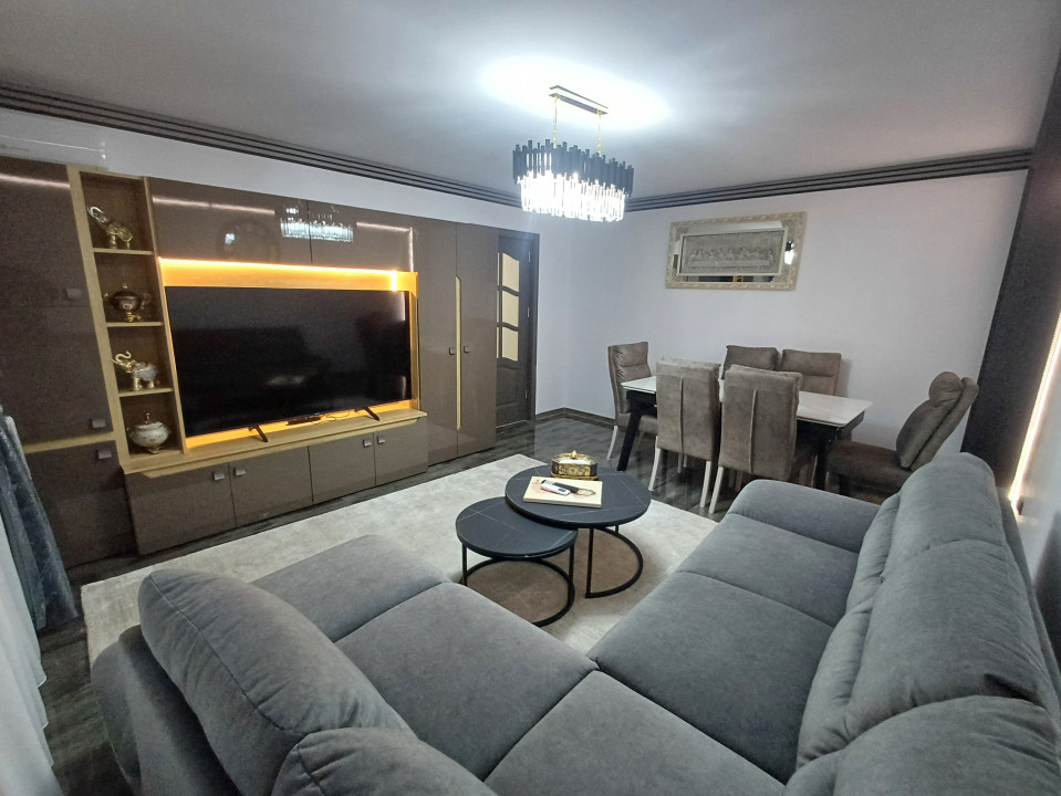 Apartament 3 camere mobilat/utilat-totul NOU! 